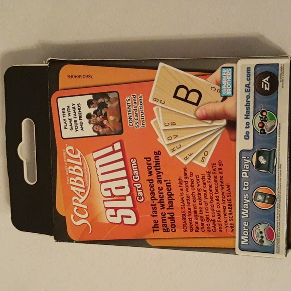 Scrabble Slam! Card Game Word Game Fast Paced Fun! Ages 8+ - Picture 5 of 14